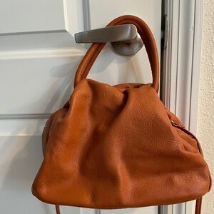 Hobo brown leather crossbody